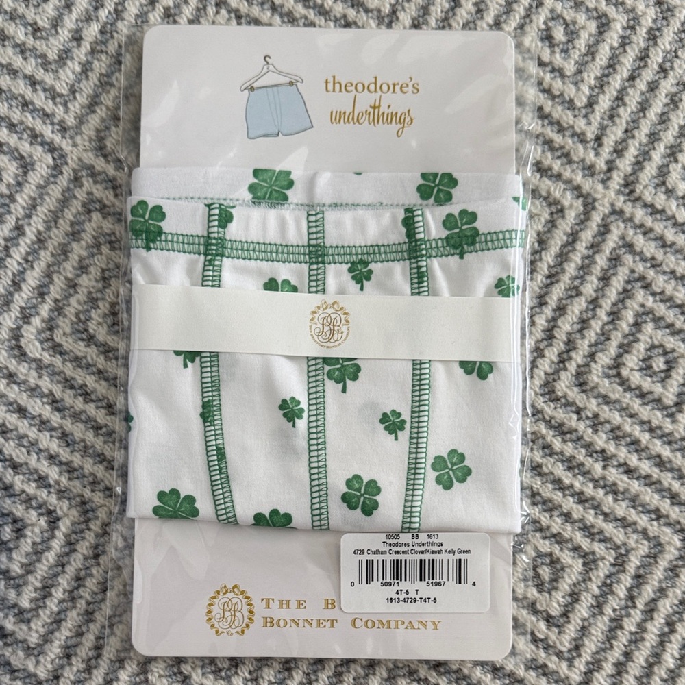 The Beaufort Bonnet Company Shamrock Print Boxers